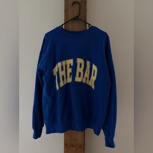THE BAR CREWNECK // REVERSIBLE
